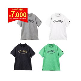 日本直邮Callaway Golf C23134106 短袖衬衫 CALLAWAY 高尔夫服装