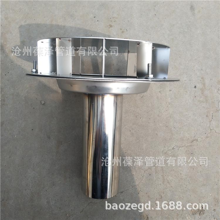 厂家不锈钢87型雨水斗两件套不锈钢重力雨水斗304落水斗