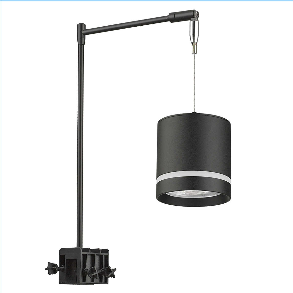 工厂直供鱼缸水草筒灯变色可调草缸照明灯爆藻支架led小型夹灯