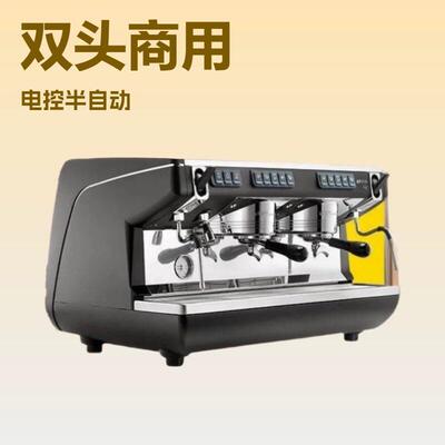 NuovaSimonelli诺瓦三APPIA Life双头商用电控半自动意式咖啡机