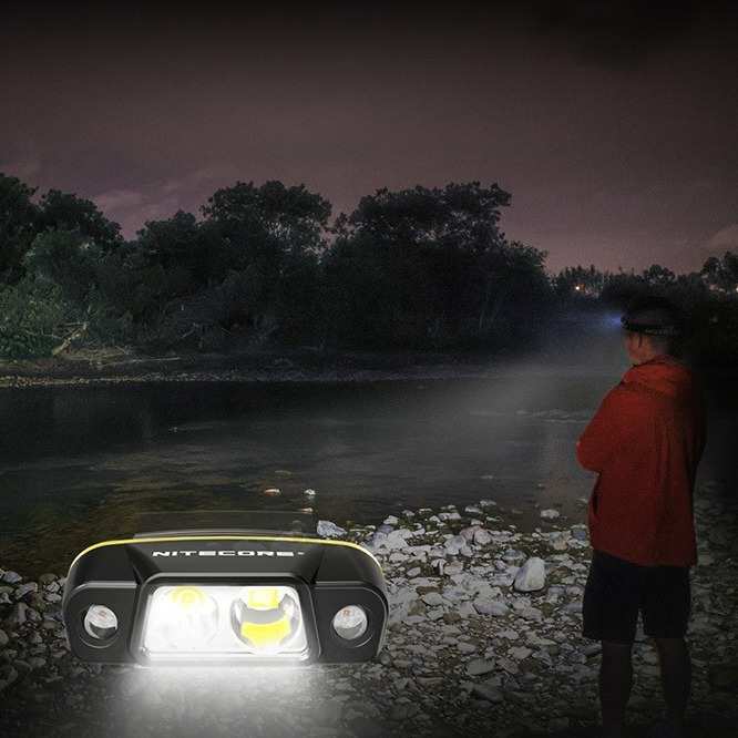 nitecore奈特科尔nu11 头灯钓鱼夜钓头灯感应帽夹灯