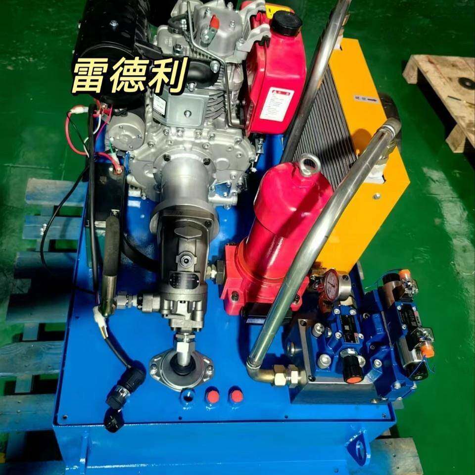 汽油机液压系统45KW防爆液压系统防爆电机液压泵站