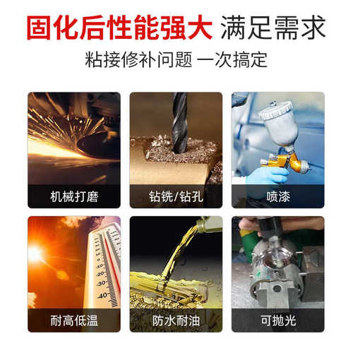 万舰TS747高温修补磨损划伤腐蚀修复金属裂痕缺陷沙眼修补剂批发