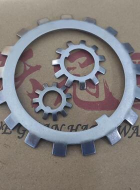 304不锈钢DIN5406M180M190M200圆螺母防松垫片多齿垫圈MB