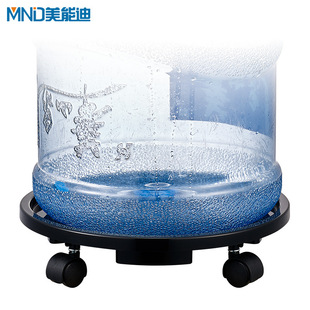可移动花盆托盘万向轮底座带滚轮加厚塑料花盘大号垫底滑轮底盘拖