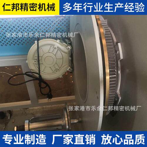 PVC管材管道无胶缠膜机管材绕膜机管材缠膜型材缠绕机仁邦