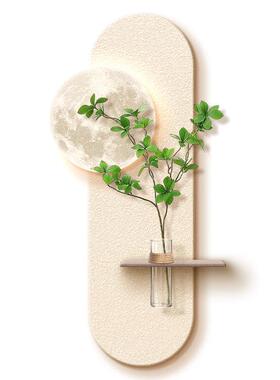 水培绿奶植油风门入户玄关廊装饰画xwBYW-24砂岩画走过道挂画客厅