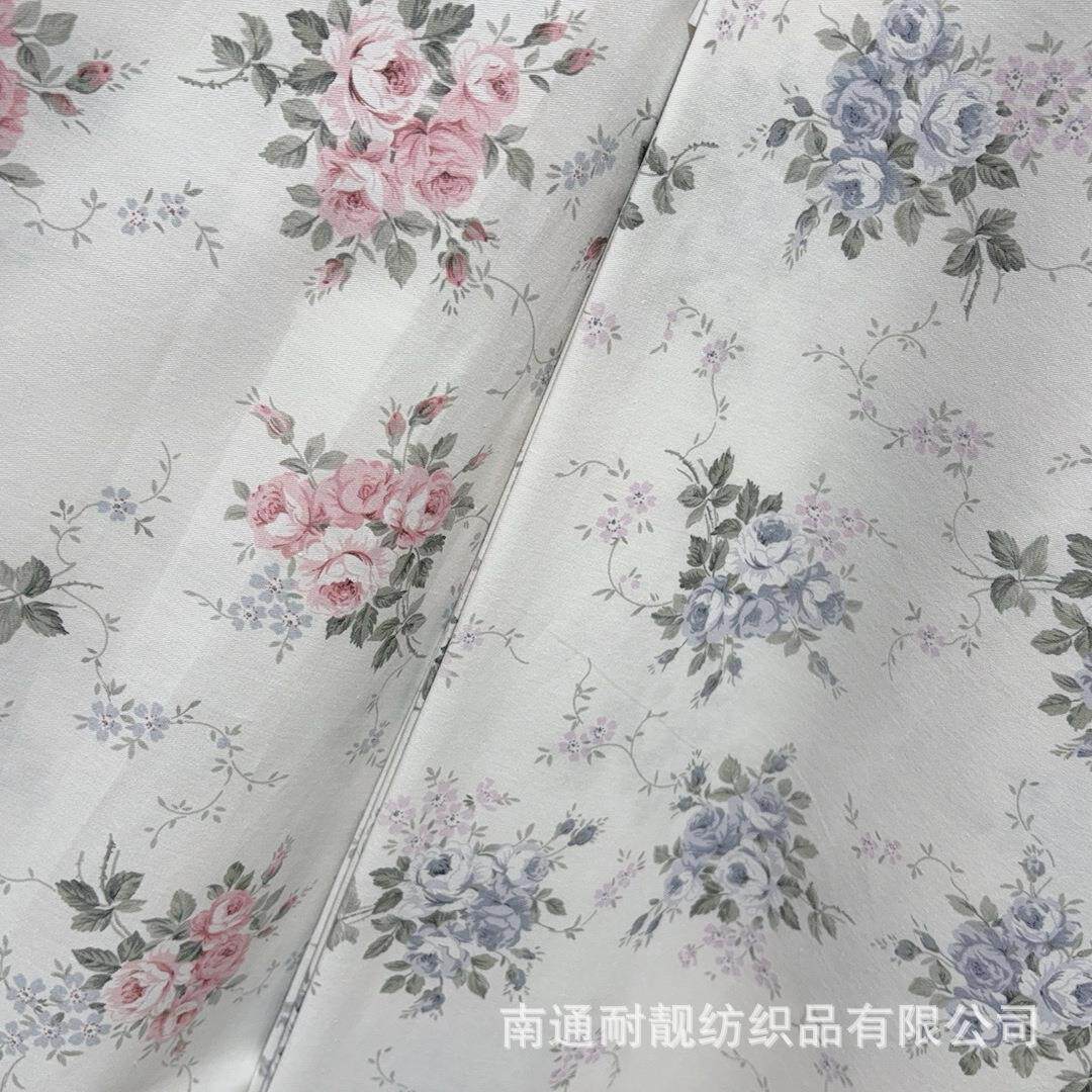 2.35米宽幅日式小碎花全棉斜纹布 纯棉被套床单枕套棉衣面料