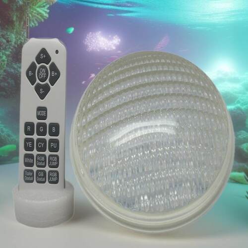 加厚台阶杯 PAR灯 嵌入式PAR56 RGB带遥控IP68 18W 24W 35W 12V