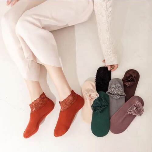 Autumn and Winter Warm Socks: Mid-Calf Length Deerskin Socks