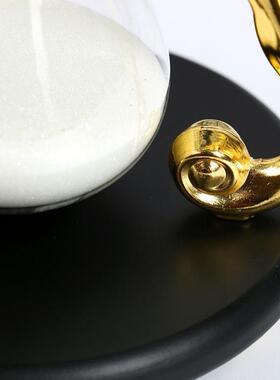 30分钟现简约尚玻璃沙WJ009漏计室时器代客时厅卧书房装饰沙漏计