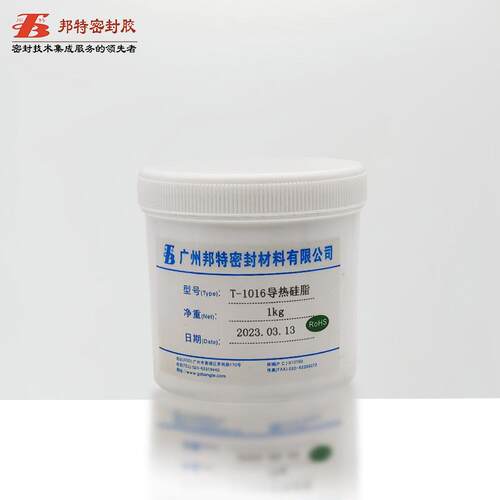邦特导热硅脂T-1016散热膏高导热白色耐高温cpu专用散热胶大功率