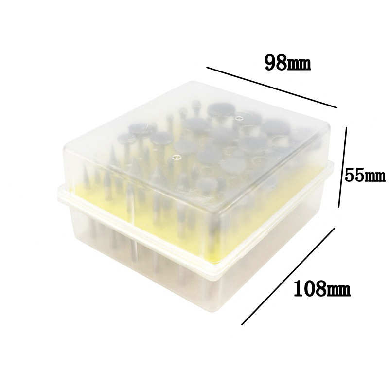 金刚石砂磨针 玉石材雕刻磨头 砂打磨头 50PC合金磨棒 50支/盒