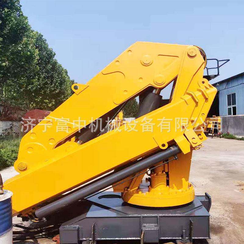蓝牌折臂吊厂家液压式伸缩折臂吊折臂式吊机价格船用折臂吊