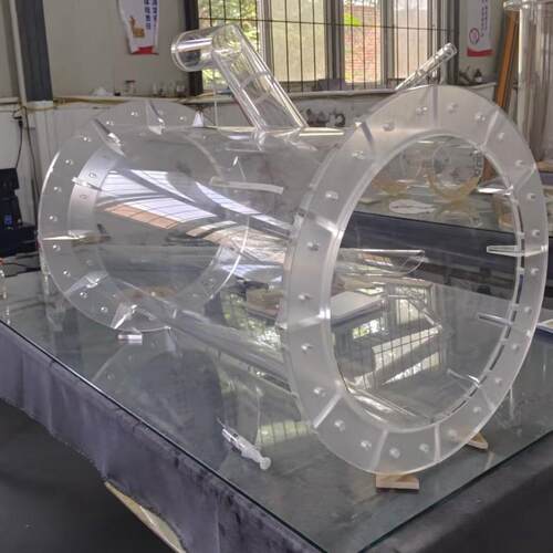 亚克力透明立柱圆管精密实验装置大型圆筒有机玻璃试验仪器