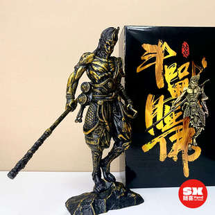 斗战胜佛孙悟空手办桌面鱼缸摆件黑神话悟空地狱火齐天大圣手办