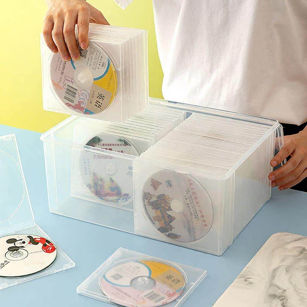 cd收纳盒碟片架子专辑展示架收纳柜漫画光盘cd盒磁带dvd专辑墙册