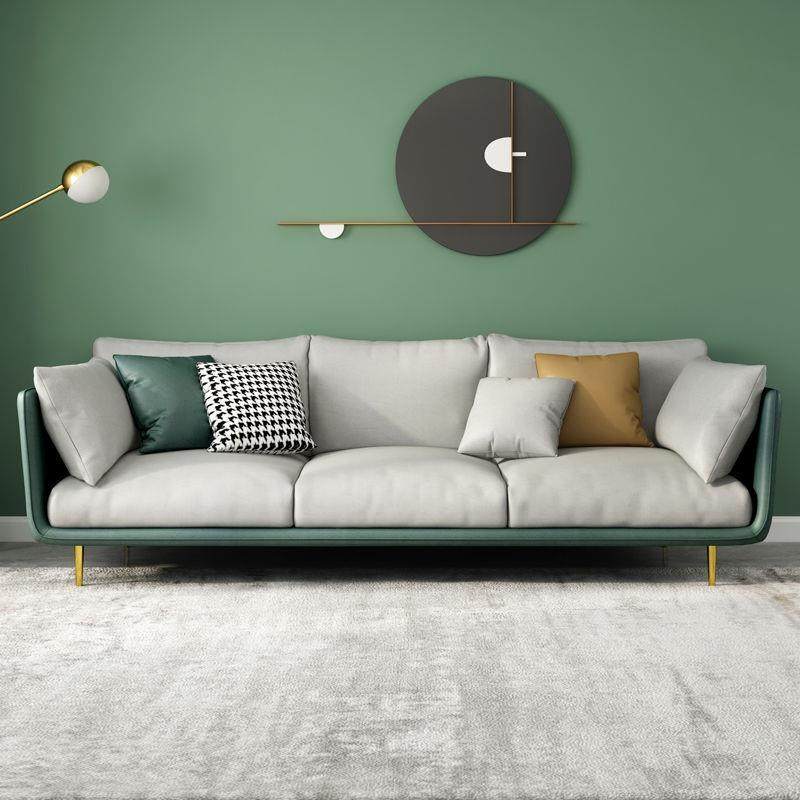 意式极简免洗科技布艺沙发小户型客厅轻奢双人三人位网红乳胶沙发