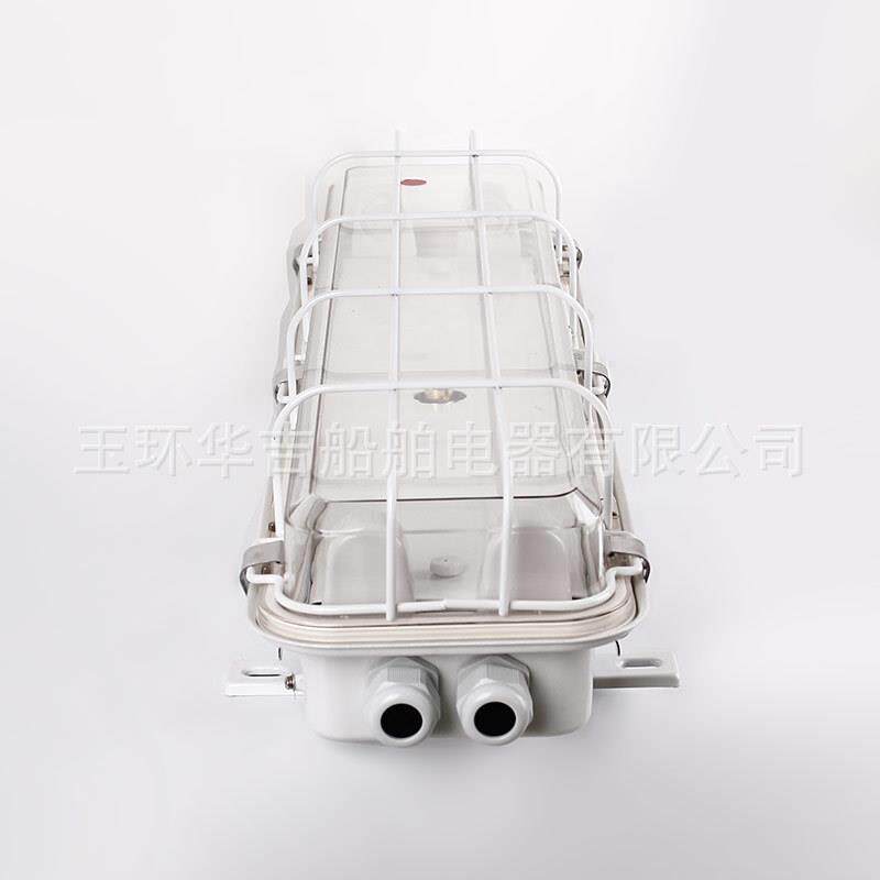 荧光舱顶灯JCY22-2EF 船用灯具2*20W 船用照明灯具 配60CM灯管