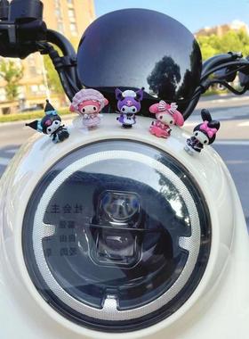 黑色汽车装饰汽车装饰洛丽塔旋律电池电动汽车摩托车汽车中控装饰