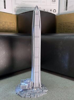 深圳平安国际金融中心大厦模型现代简约定制礼品旅游建筑工艺礼品