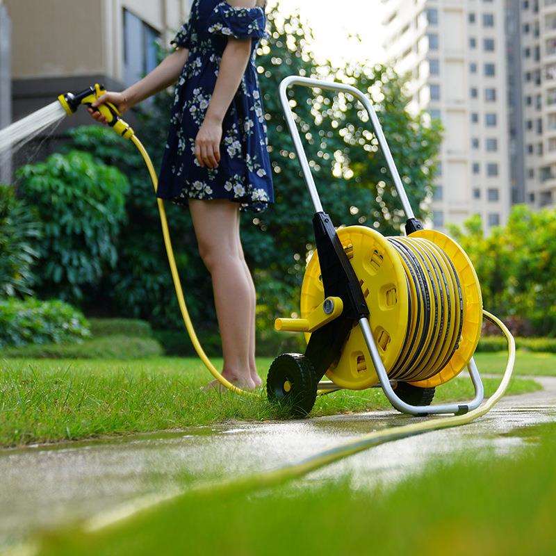 家用浇花专用水管软管庭院子浇菜喷头神器冲洗车水收纳车收卷器