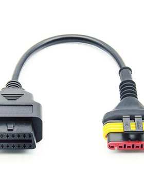 摩托车贝纳利6针OBD 16pin to 6 pin for Benelli Motorbike 6Pin