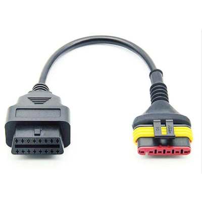 摩托车贝纳利6针OBD 16pin to 6 pin for Benelli Motorbike 6Pin