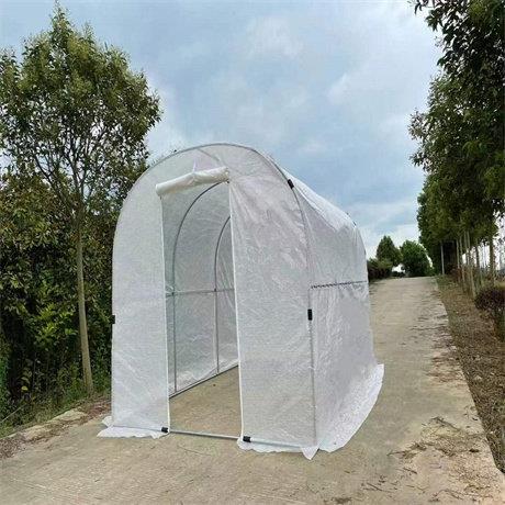 家庭温室花房温室骨架钢管多肉育种种植遮阳防水保温温室庭院简单