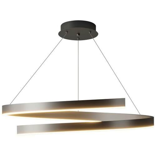 现代简约客厅吊灯led圆环形个性设计师吊灯轻奢意式餐厅灯具