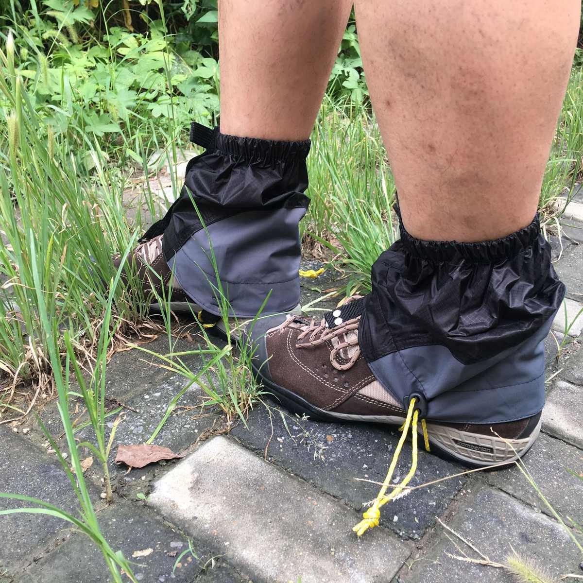 户外沙漠登山徒步越野跑超轻尼龙涂硅雪套防水透气 防沙脚套鞋套