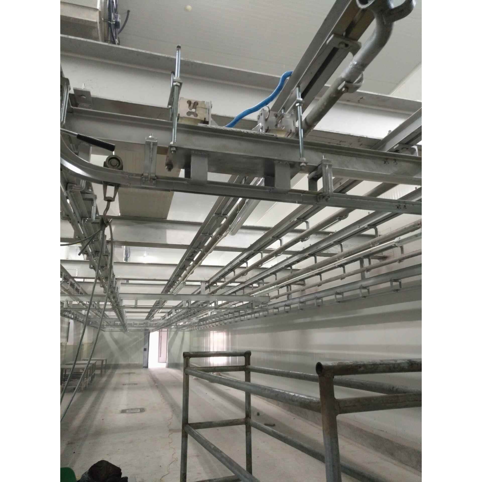 杀猪场专用轨道电子称轨道衡器杀鸡鸭牛场专用轨道电子磅秤
