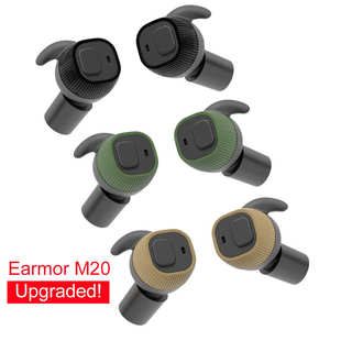 入耳式 EARMOR 电子拾音降噪耳塞听力保护 M20新品 M20可充电便携式