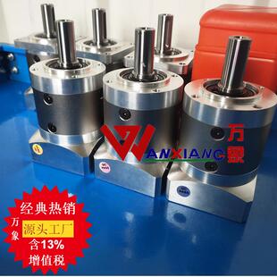 小型行星减速机PLE60配100W 400W步进伺服电机精密减速机