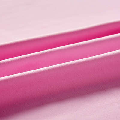 涤磨毛双色氨纶磨毛汗布舒特面料涤纶单面针织布料加密斜纹桃皮绒