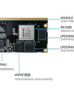 RK3588 MXM 安卓 核心板 Linux ubantu20.04 debian10