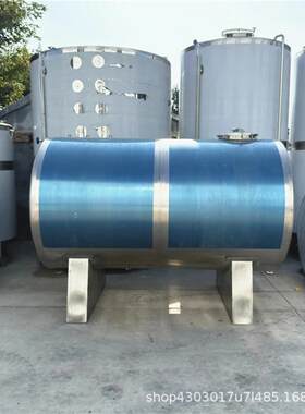 304不锈钢运输容器白钢甲醇储蓄容器卧式车载液体储存罐