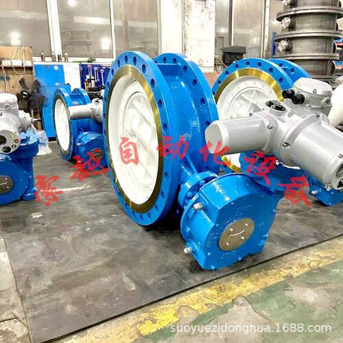 面索纸C越DN150电动衬氟法兰蝶阀D941F-索越16密封衬四氟 耐酸碱