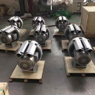 2送风吹干用鼓风机2.2KW380V有机肥发酵堆大流量高压风机 73D