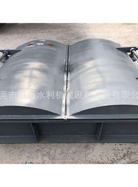 泵站出水口箱涵排水1.8*1.8m节能型侧翻双开式方拍门18000元/扇