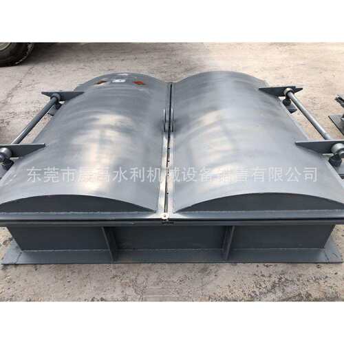 泵站出水口箱涵排水1.8*1.8m节能型侧翻双开式方拍门18000元/扇