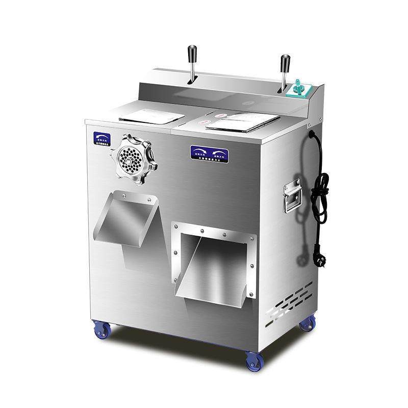 绞切一体机多功能绞肉机商用绞切机绞肉机家用切肉片肉丝灌肠机