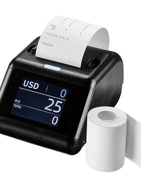 川唯打印机P30 CIS点钞机专用打印机 打印点钞明细 热敏打印机