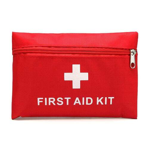 79pcs Mini Safe Camping Hiking Car First Aid Bag Kit Medical