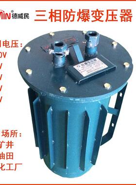 德威民三相防爆矿用变压器KSG-10KVA660V1140V转380V变220V127伏