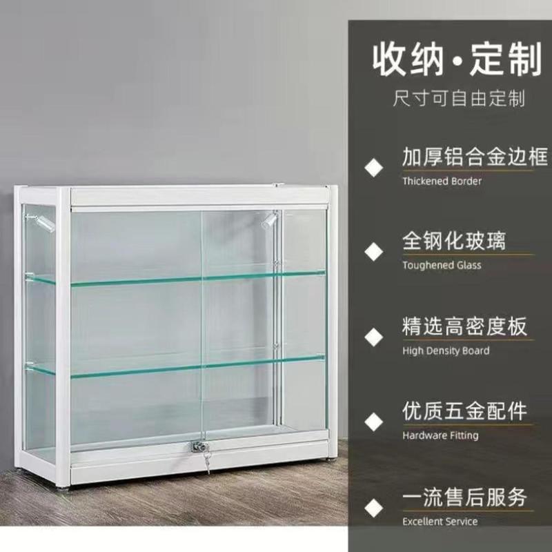 饰品柜台首饰 展示柜珠宝柜台手机柜精品柜货架烟酒柜台面包货架