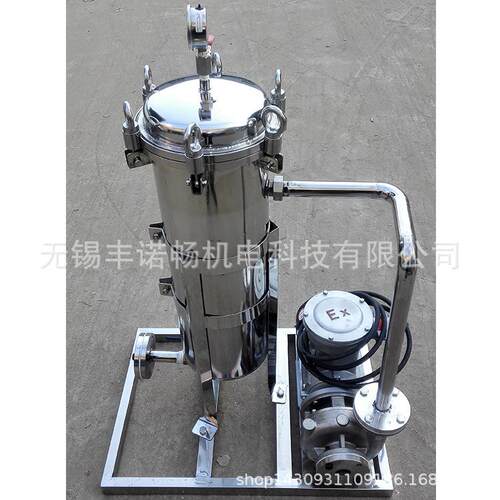 厂家供应耐高温过滤机 壬酸过滤机 导热油过滤机 耐温度300度