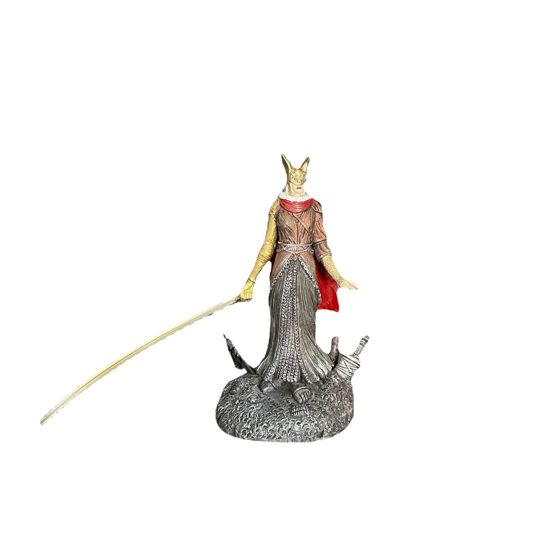 新款时尚女武士雕像艾尔登法环女武士雕像精美潮流树脂工艺品