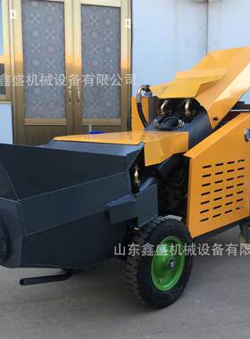 15型混凝土输送泵卧式地暖回填用细石输送泵液压二次构造浇筑泵
