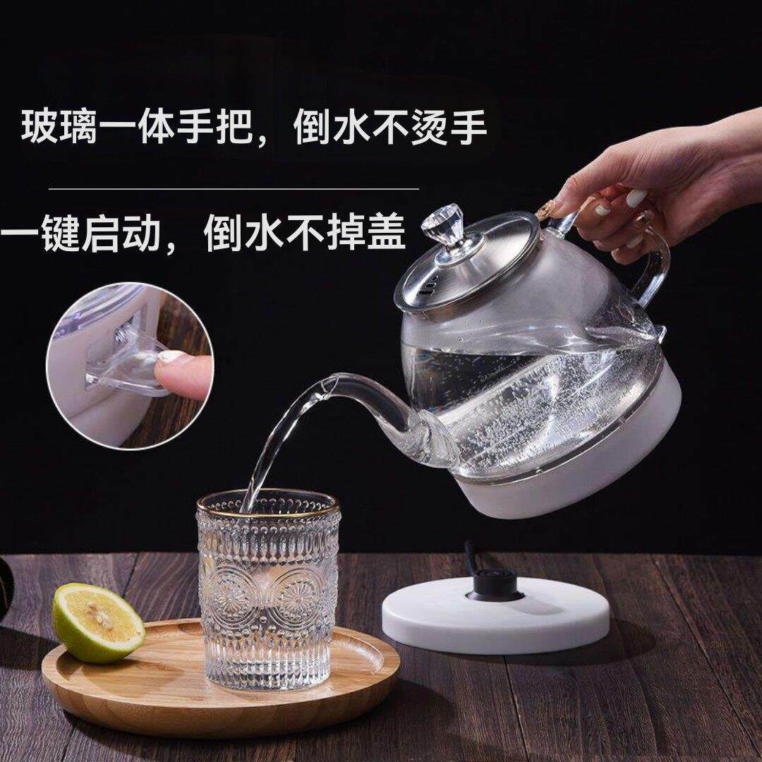 玻璃烧水壶家用大容量电热水壶自动断电开水壶泡茶专用长嘴壶快速